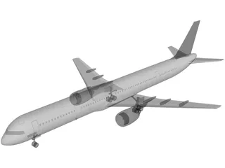 Boeing 757-300 3D Model