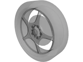 Wheel 3D Model