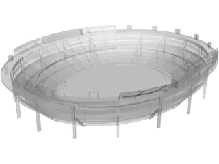 Modern Stadium 3D Model