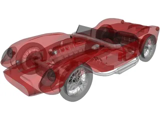 Ferrari 250 Testa Rosa (1957) 3D Model