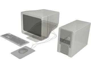 Computer 3D Model