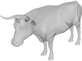 Ox 3D Model