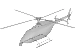 Bell 407 3D Model