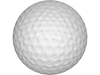 Golf Ball 3D Model