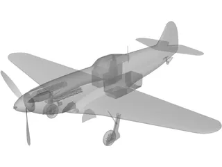 Yakovlev Yak-9 3D Model