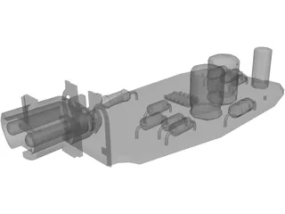 Circuit Board 3D Model