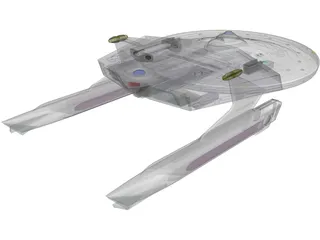 Star Trek Reliant 3D Model