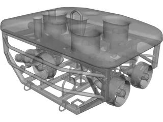 ROV Deep Sea 3D Model