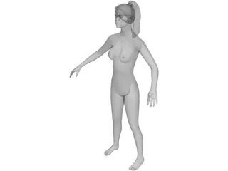 Woman 3D Model