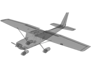 Cessna 150 3D Model