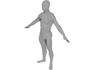 Man European 3D Model