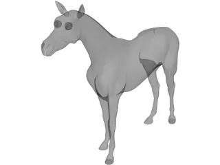 Horse 3D Model