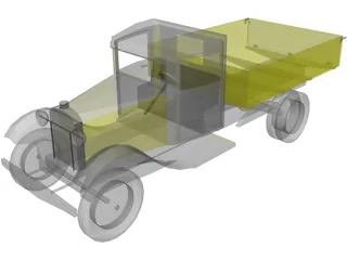 GAZ AA 3D Model