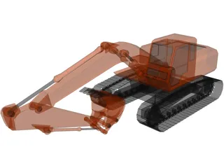 Excavator 3D Model