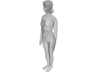 Woman 3D Model