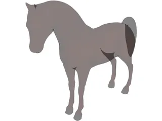 Horse 3D Model