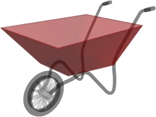 Wheelbarrow 3D Model