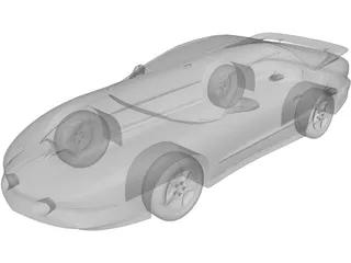 Pontiac Firebird (1996) 3D Model