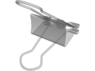 Paper Clip 3D Model