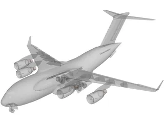 Boeing C-17 Globemaster III 3D Model