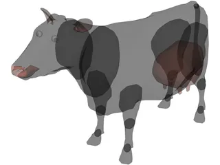 Cow 3D Model