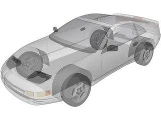 Nissan 300ZX (1993) 3D Model