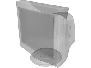 Philips Monitor 3D Model