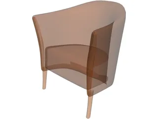 Chair Comfortable 3D Model