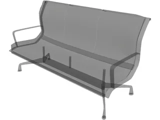 Sofa Lobby 3D Model