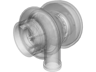 Turbocharger 3D Model