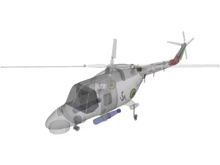 Westland Lynx 3D Model