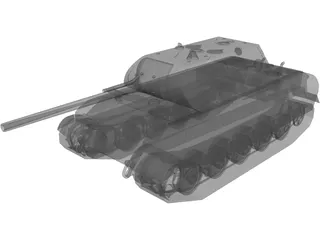 E-100  3D Model