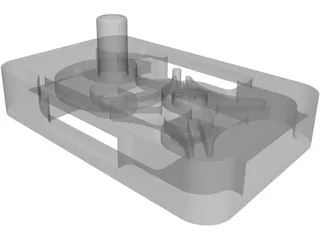 Geneva Timing Mechanism 3D Model