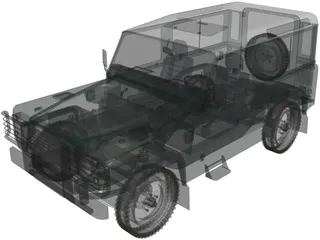 Land Rover Defender 90 3D Model