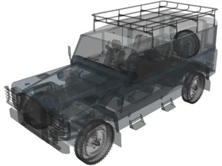 Land Rover Defender 110 3D Model