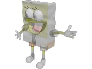 Sponge Bob 3D Model