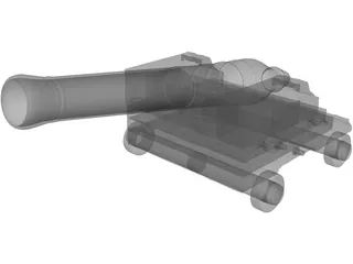 Cannon 3D Model