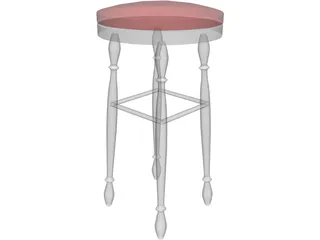 Stool 3D Model