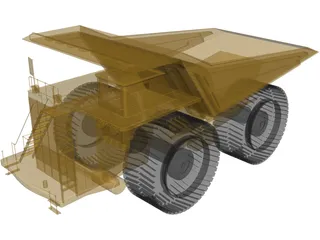 Mining Truck 3D Model