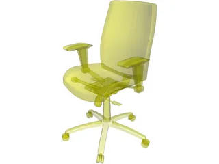 Allsteel Chair 2 3D Model