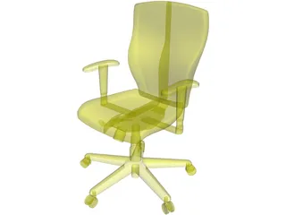 Allsteel Chair 3 3D Model