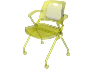 Allsteel Chair 5 3D Model