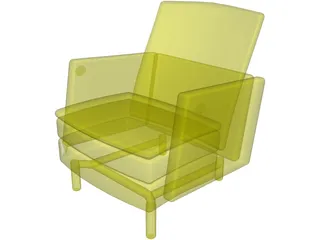 Allsteel Chair 7 3D Model