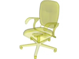 Allsteel Chair 8 3D Model