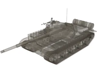 T-62 3D Model