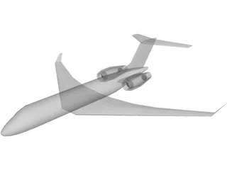 Bombardier Global Express XRS 3D Model