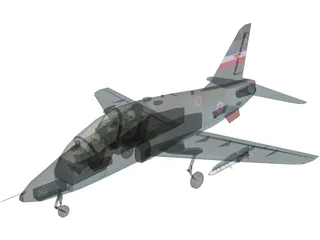 BAE Hawk G-4 Soko 3D Model