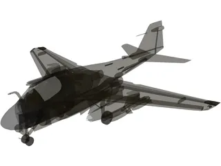 Grumman A-6E Intruder 3D Model