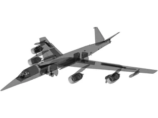 EB-52 Old Dog 3D Model