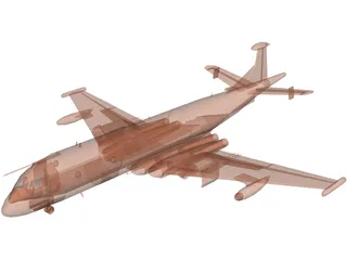 Hawker Siddeley Nimrod 3D Model